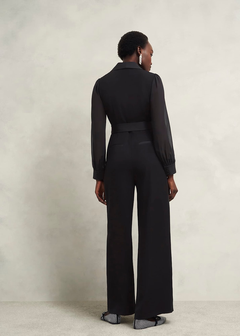 Maia Sleeved Jumpsuit Hobbs UK