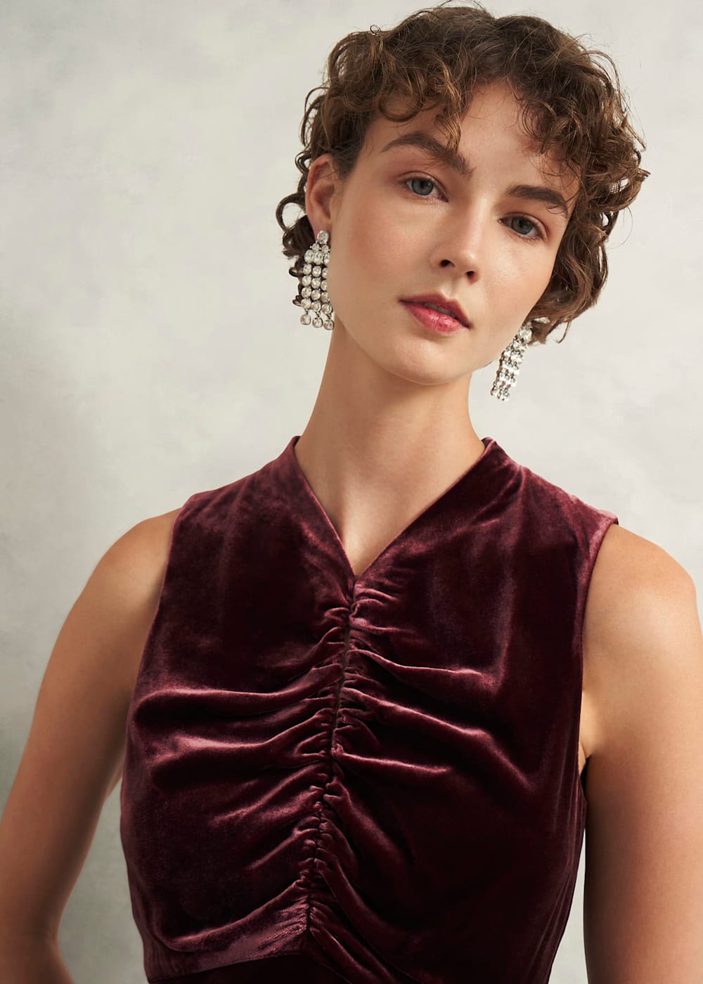 Silk velvet dress uk on sale