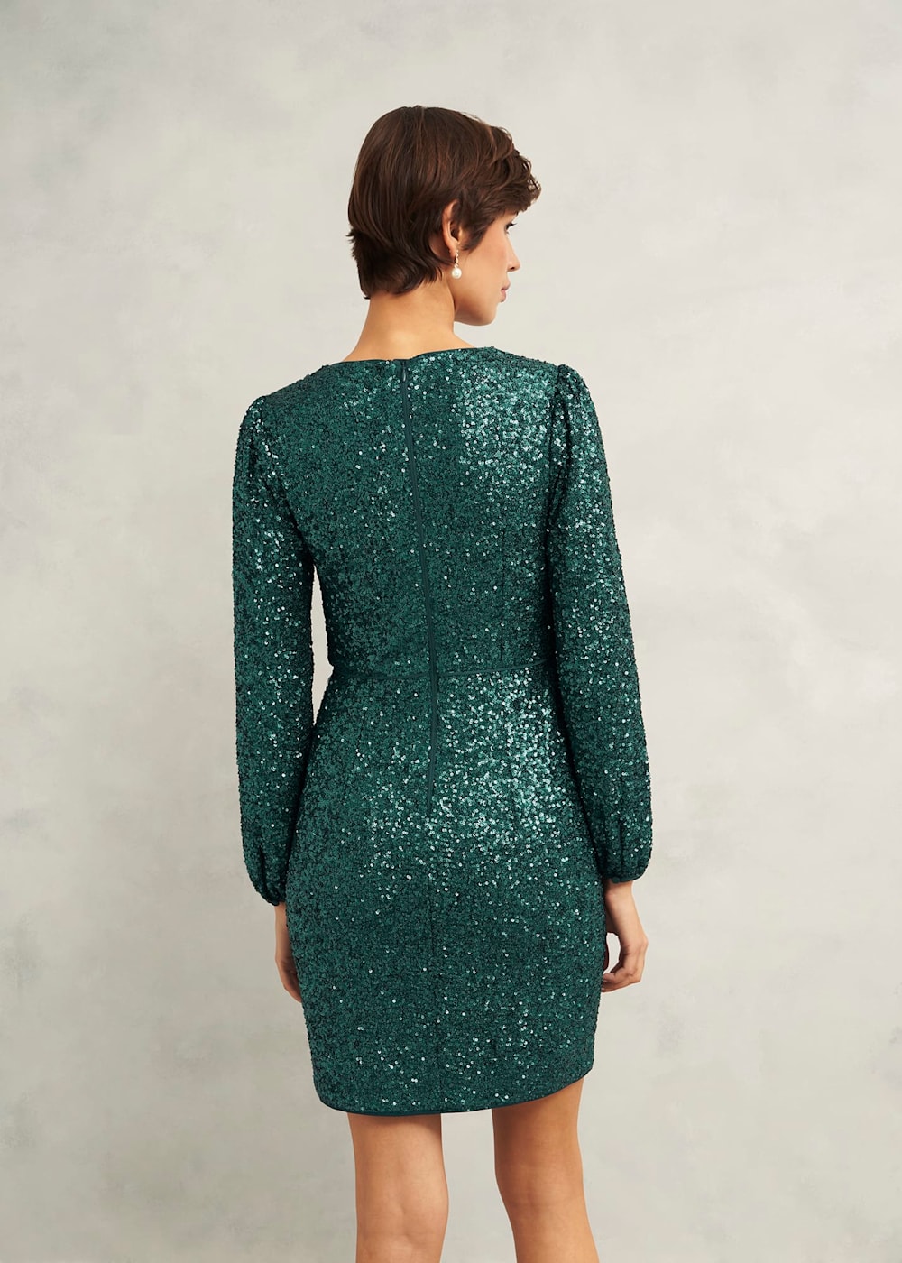 Cianna Sequin Dress | Hobbs US |
