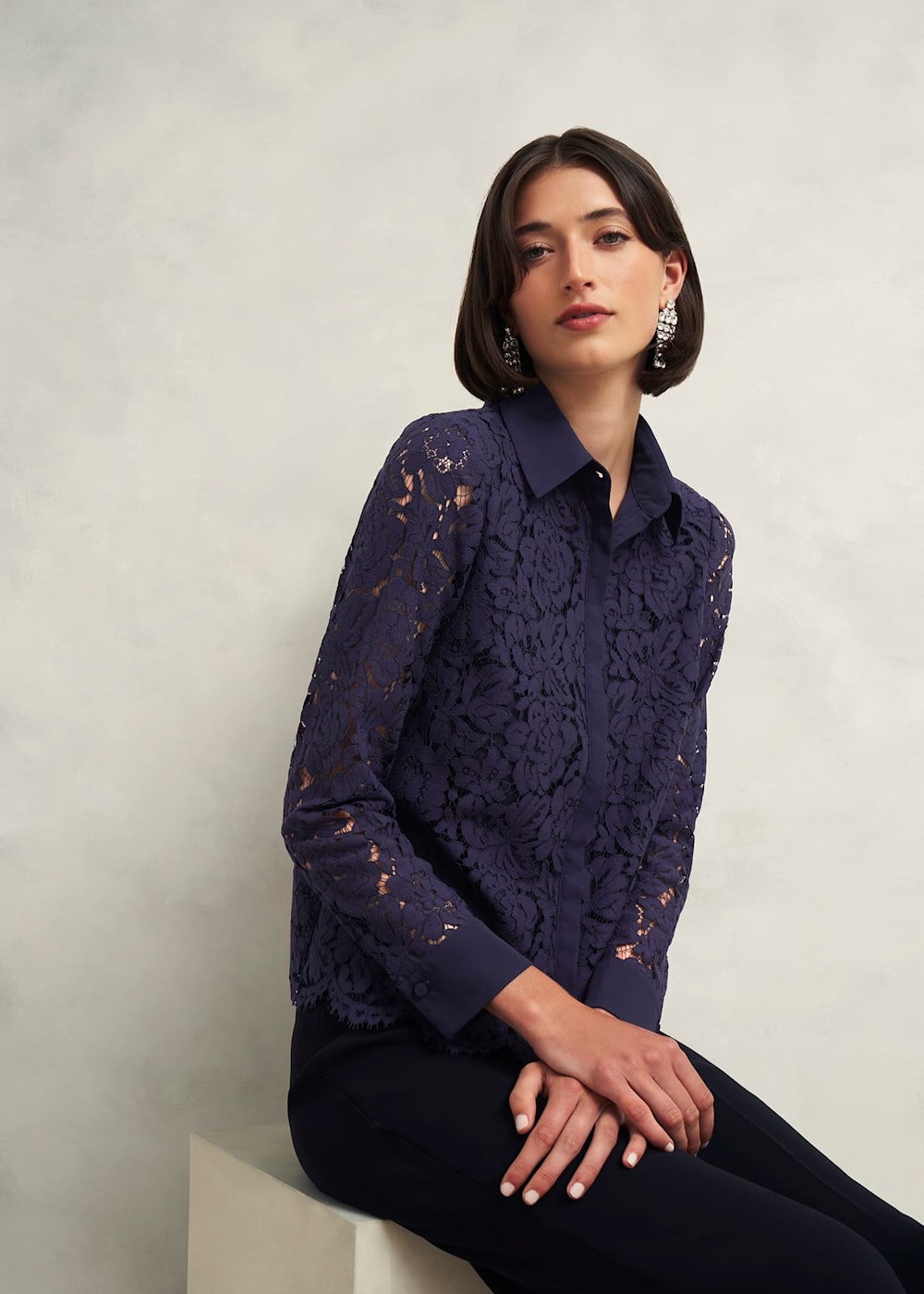 Womens Lace Short Sleeve Top Sexy Sheer Mesh See Through
