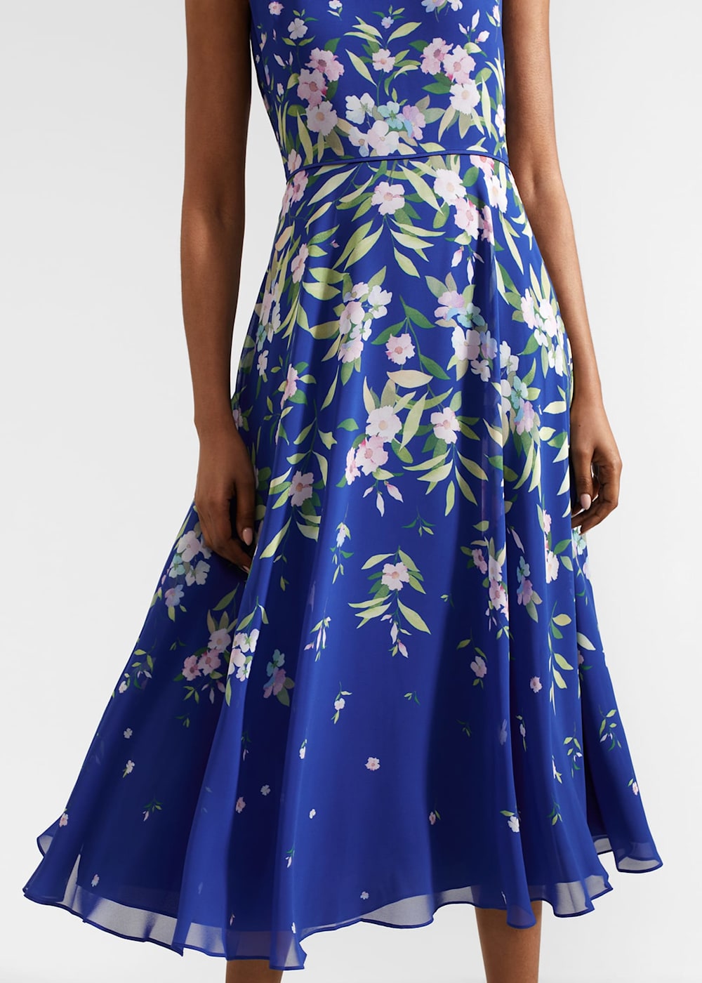 Hobbs carly midi dress online