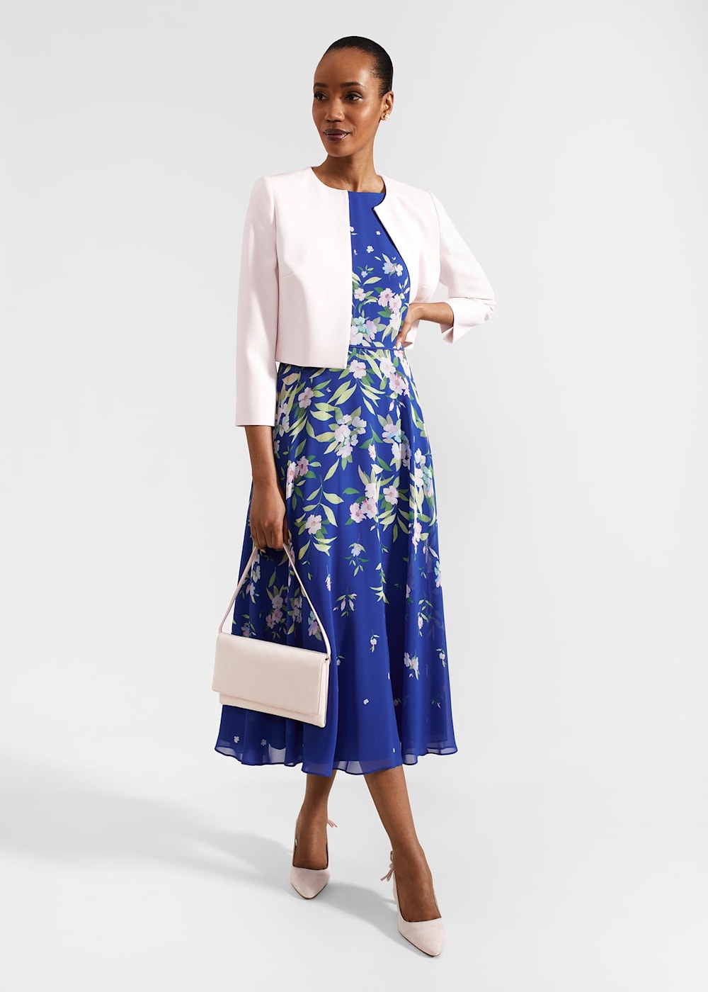 Carly Floral Midi Dress | Hobbs US | Carly Floral Midi Dress | Hobbs US |