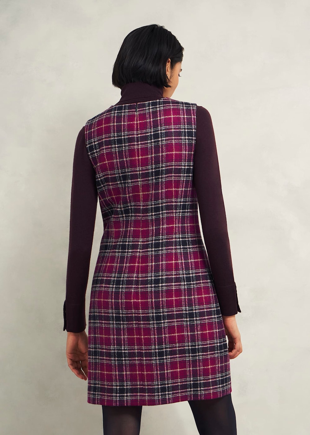Hobbs tartan dress 2025
