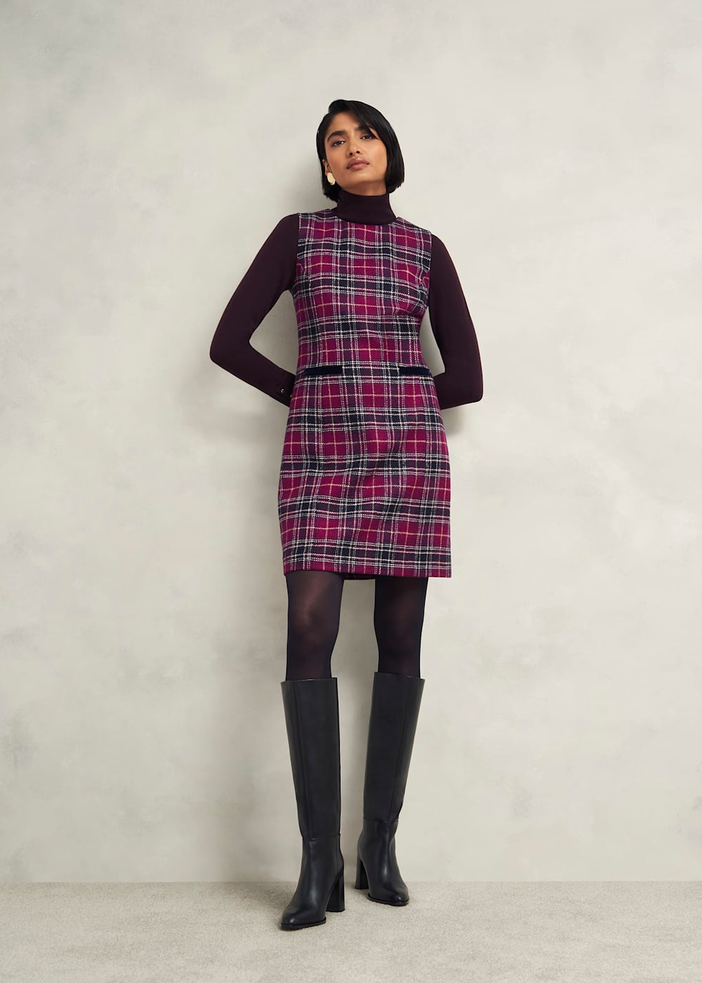 Margot Wool Dress Hobbs UK
