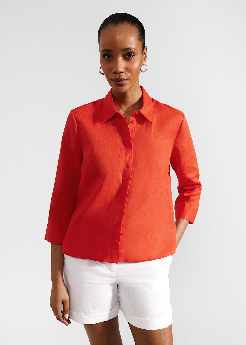 Hobbs Nita Linen Shirt