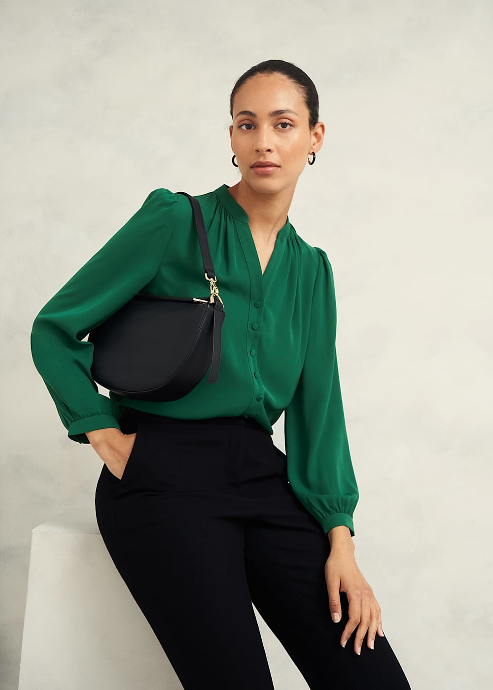 Hobbs Peony Blouse