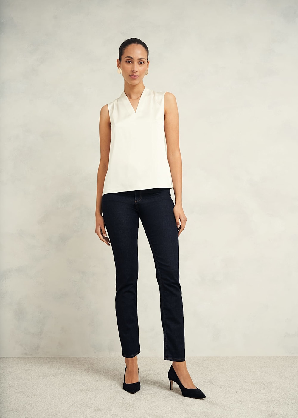 Hobbs Nina Satin Blouse Hobbs Nina Satin Blouse
