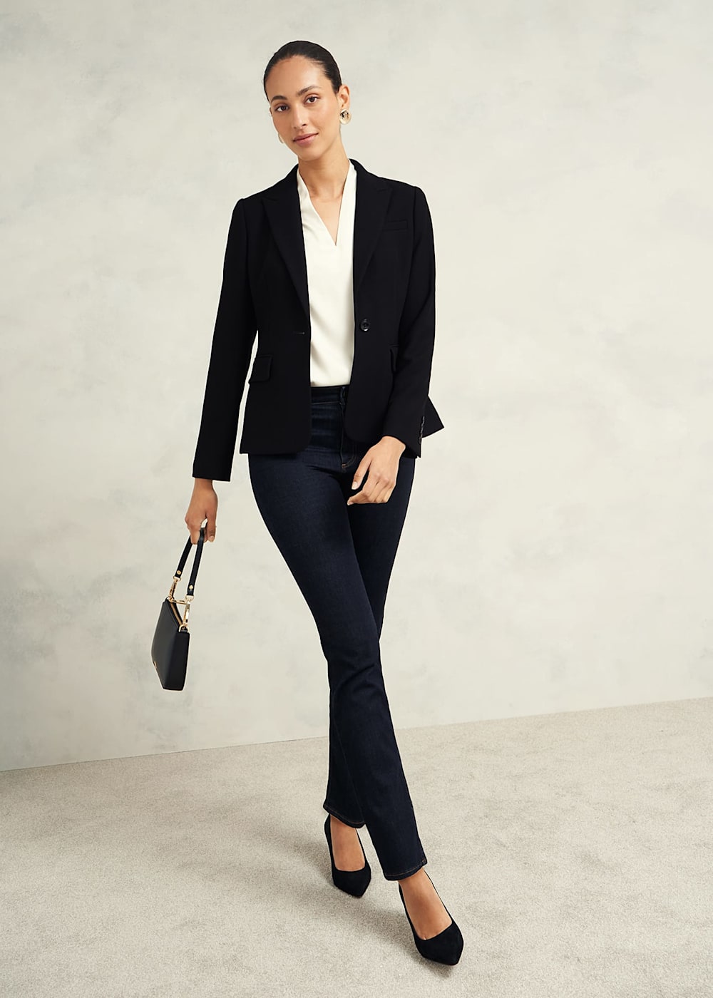 Hobbs Nina Satin Blouse Hobbs Nina Satin Blouse