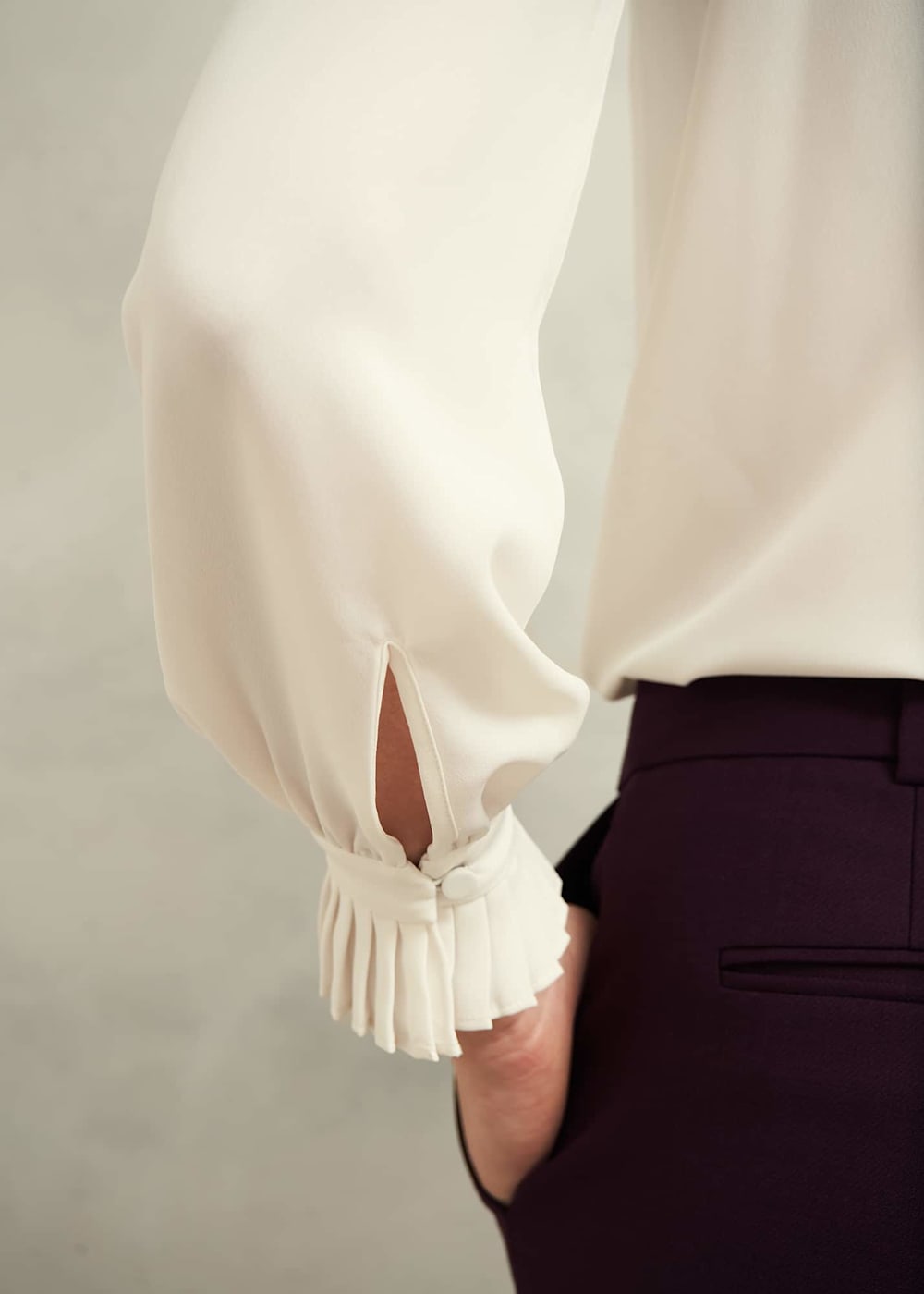 CELLULOSE LAWN BLACK MESH TP BLOUSE – THE SHOP YOHJI YAMAMOTO