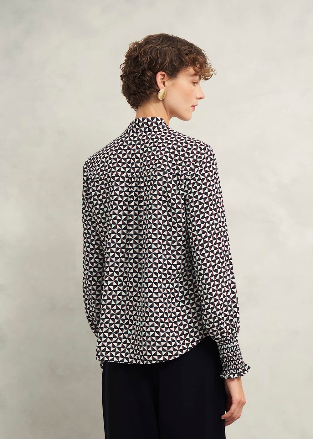 Hobbs polka dot blouse online