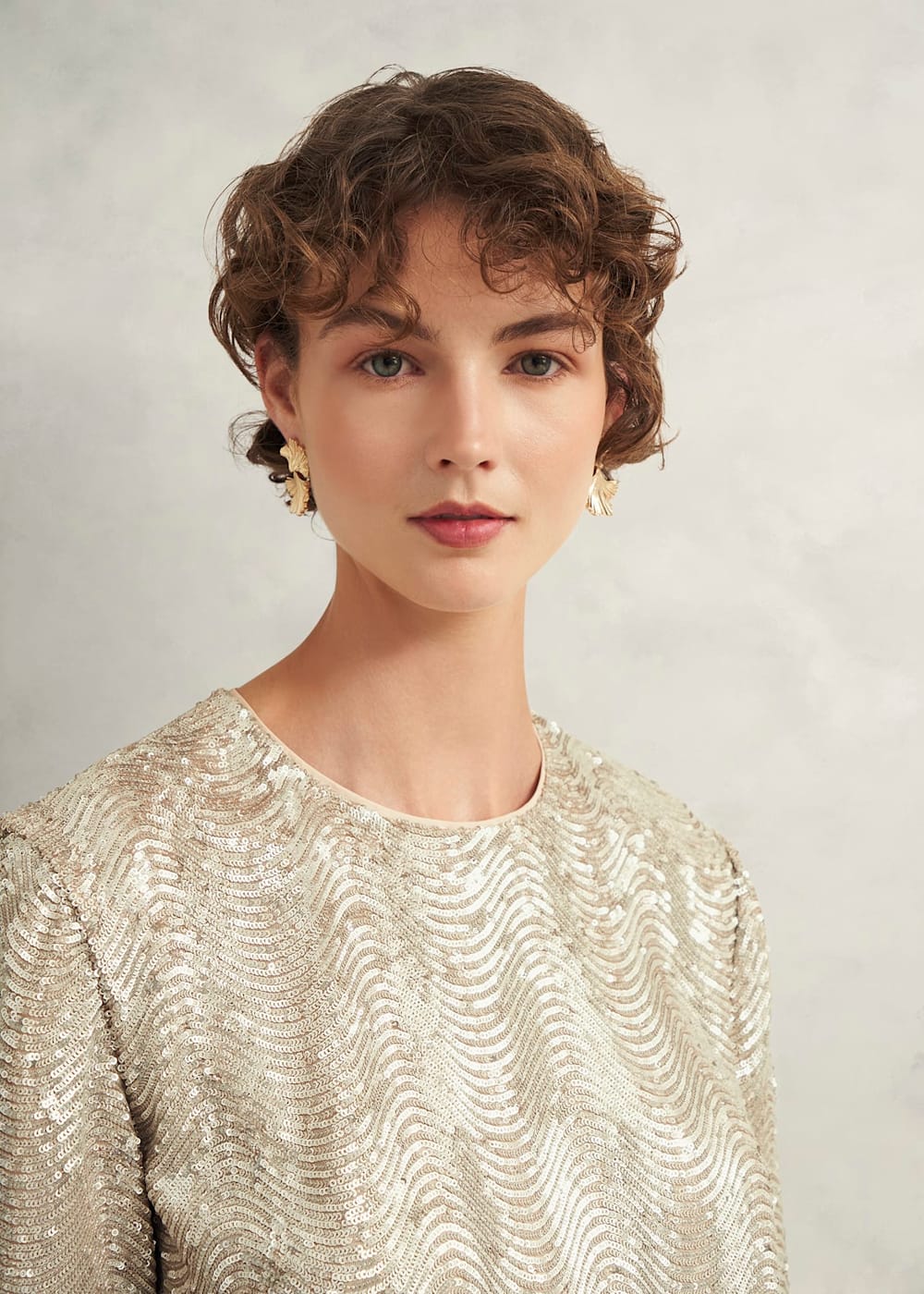 Marlowe Sequin Top | Hobbs US |