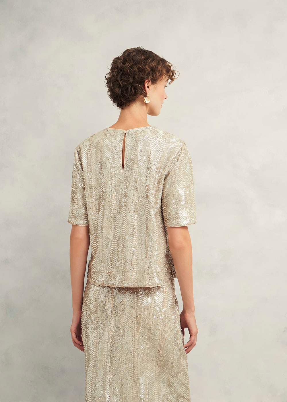 Marlowe Sequin Top | Hobbs US |
