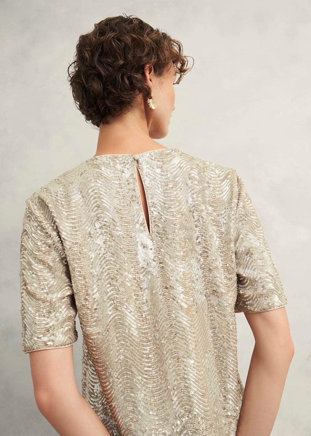 Marlowe Sequin Top | Hobbs US |
