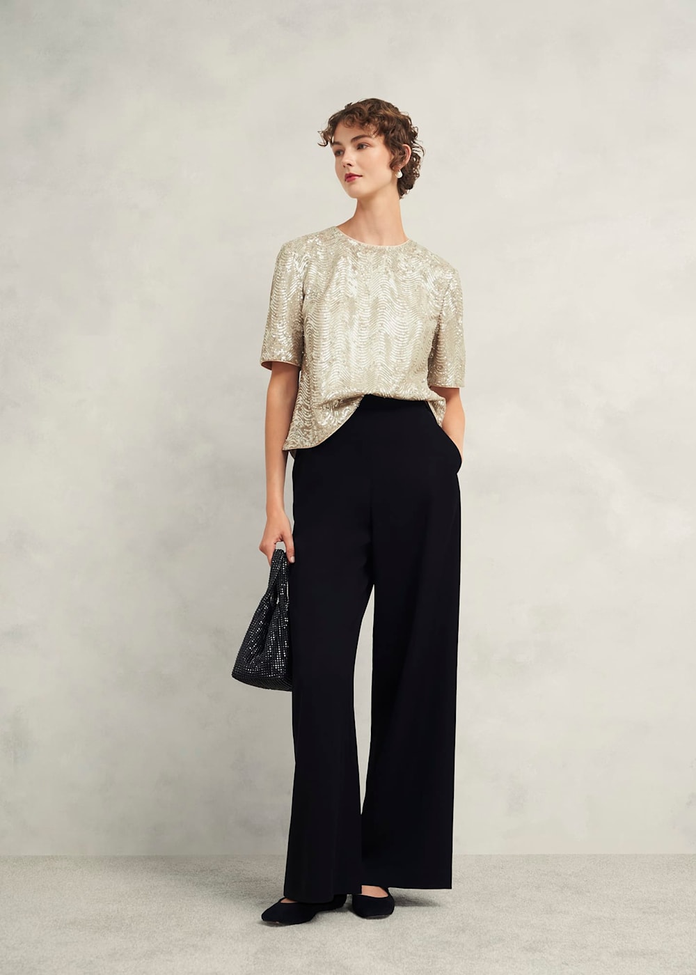 Marlowe Sequin Top | Hobbs US |