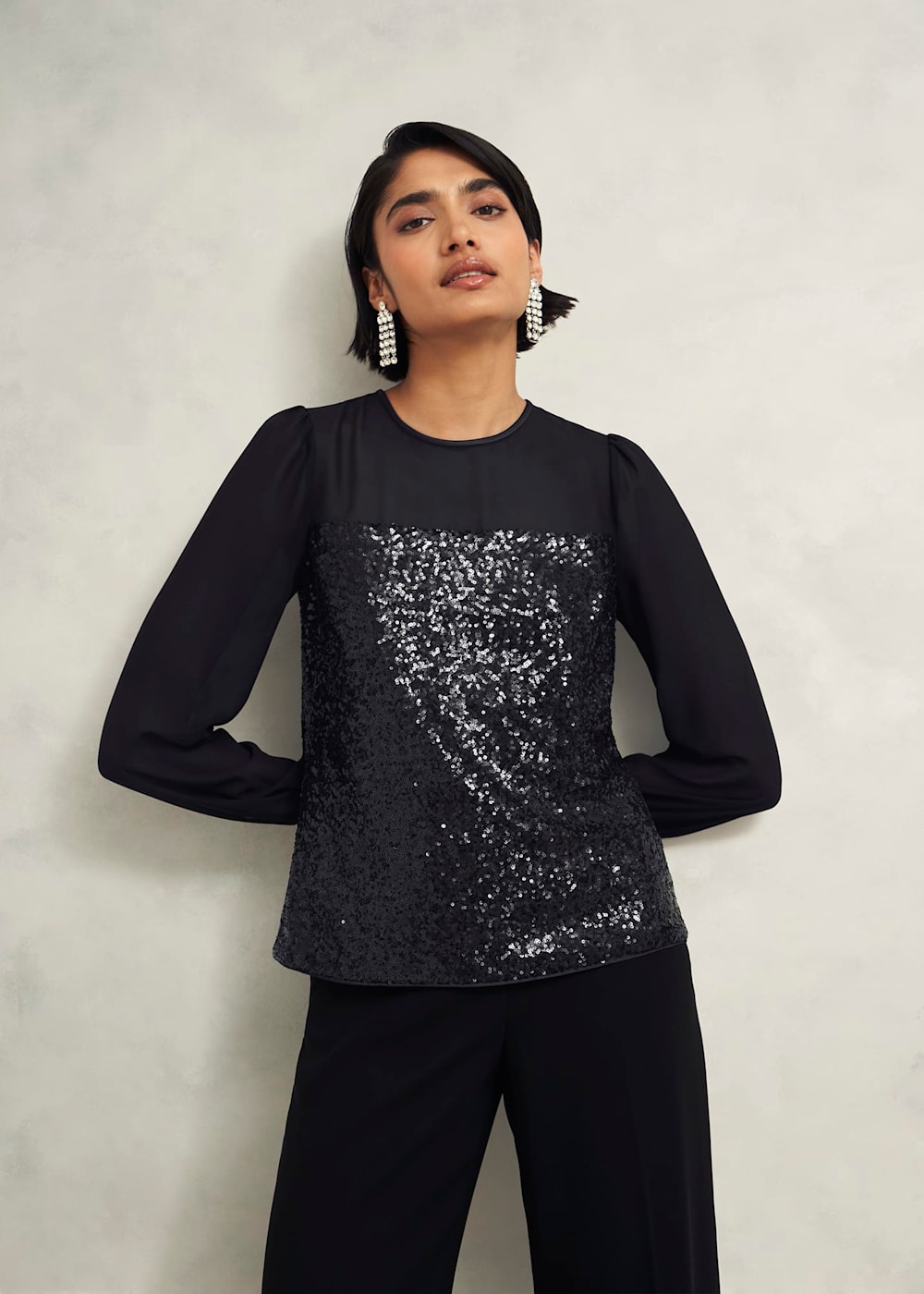 Zariah Sequin Top Hobbs UK