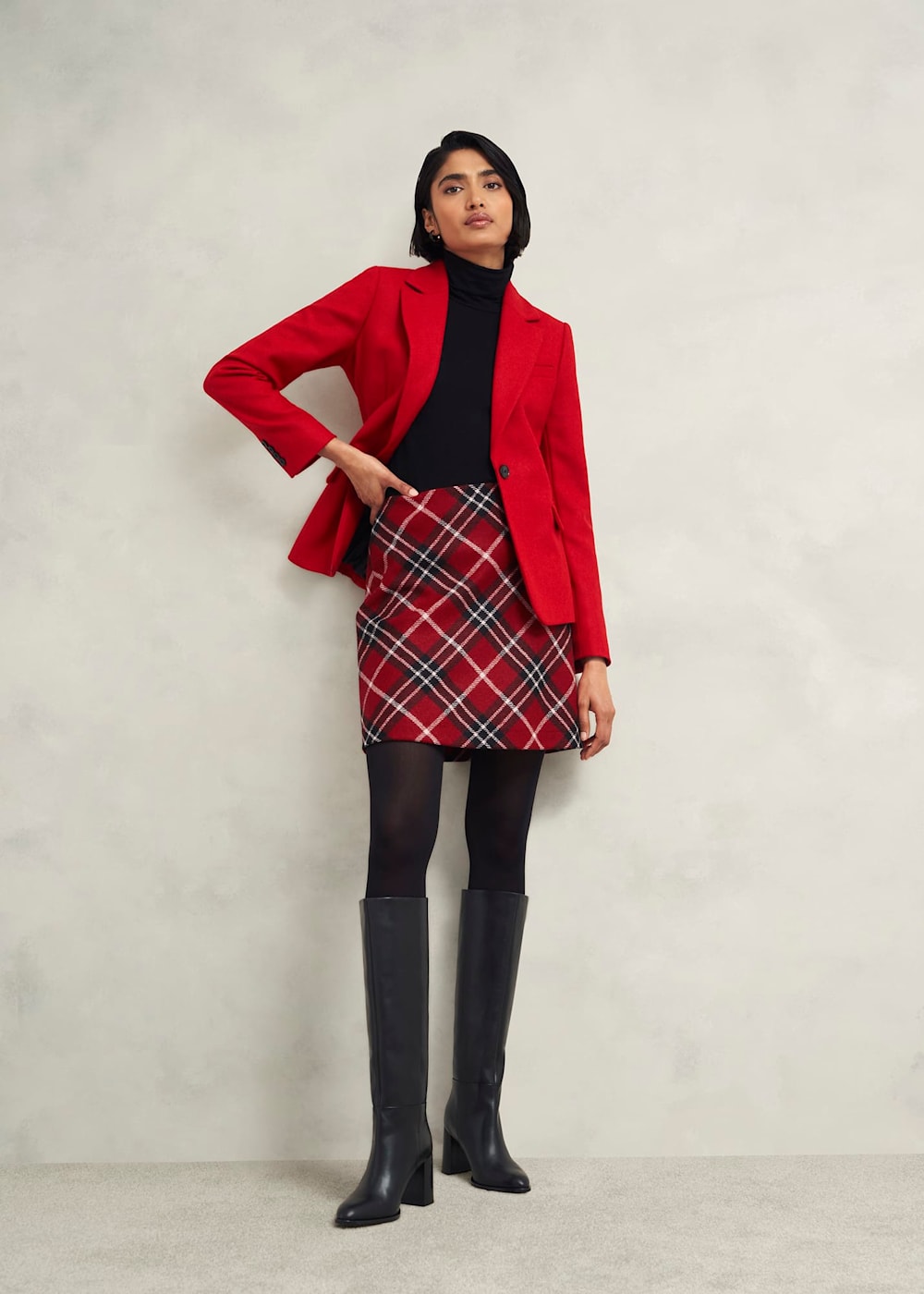 Tartan skirt hobbs hot sale