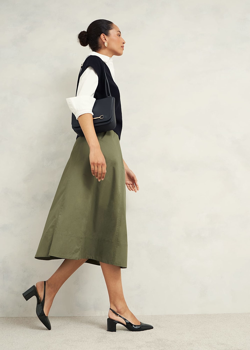 新品 Avril Cotton Skirt | Hobbs US | スカート