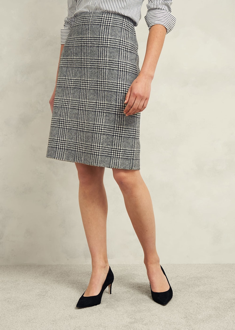 Brea Wool Skirt Hobbs UK
