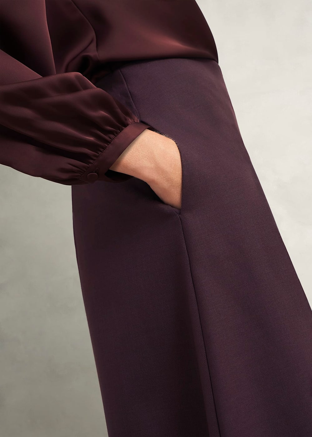 Chersham Skirt With Wool | Hobbs US |