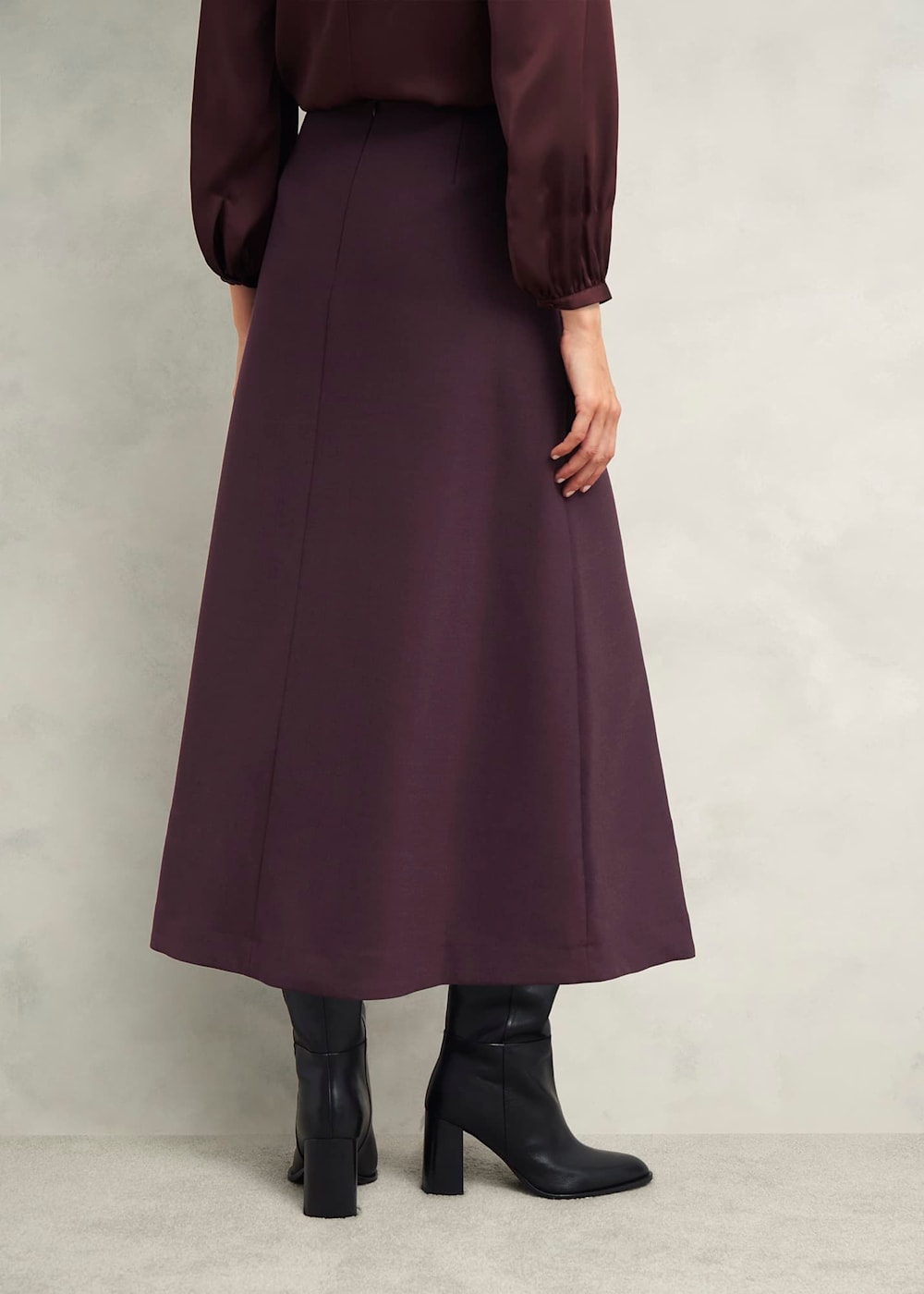 Chersham Skirt With Wool Hobbs UK