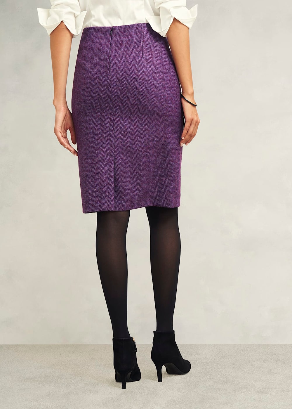 Daphne Wool Skirt | Hobbs US |