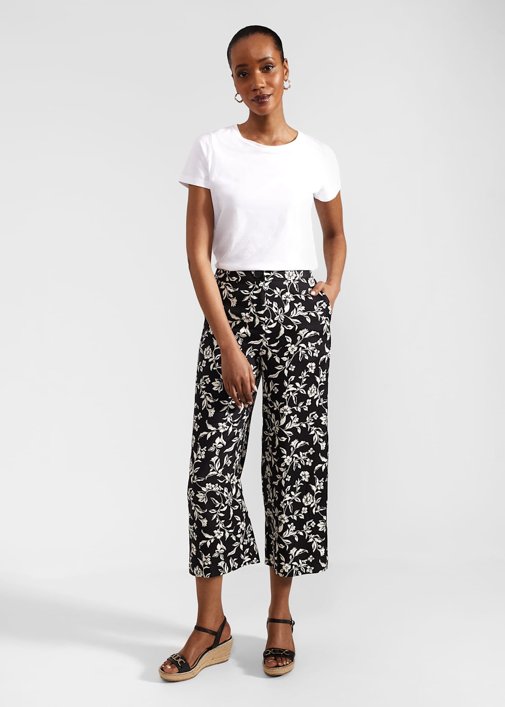 Cropped trousers sale cheap