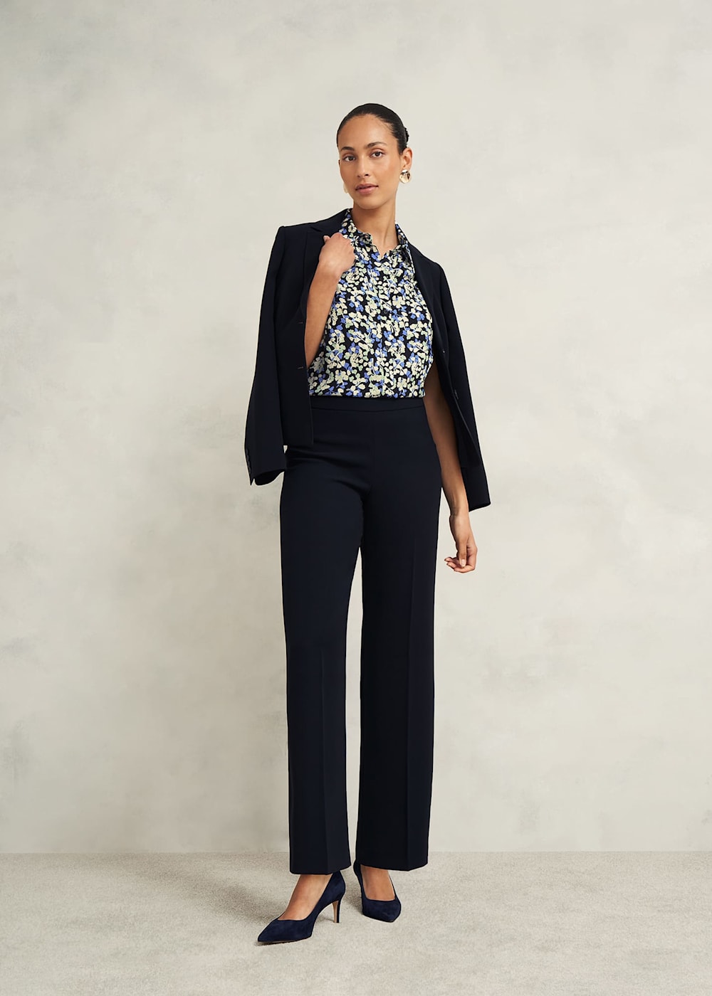Mel Wide Trouser Hobbs UK