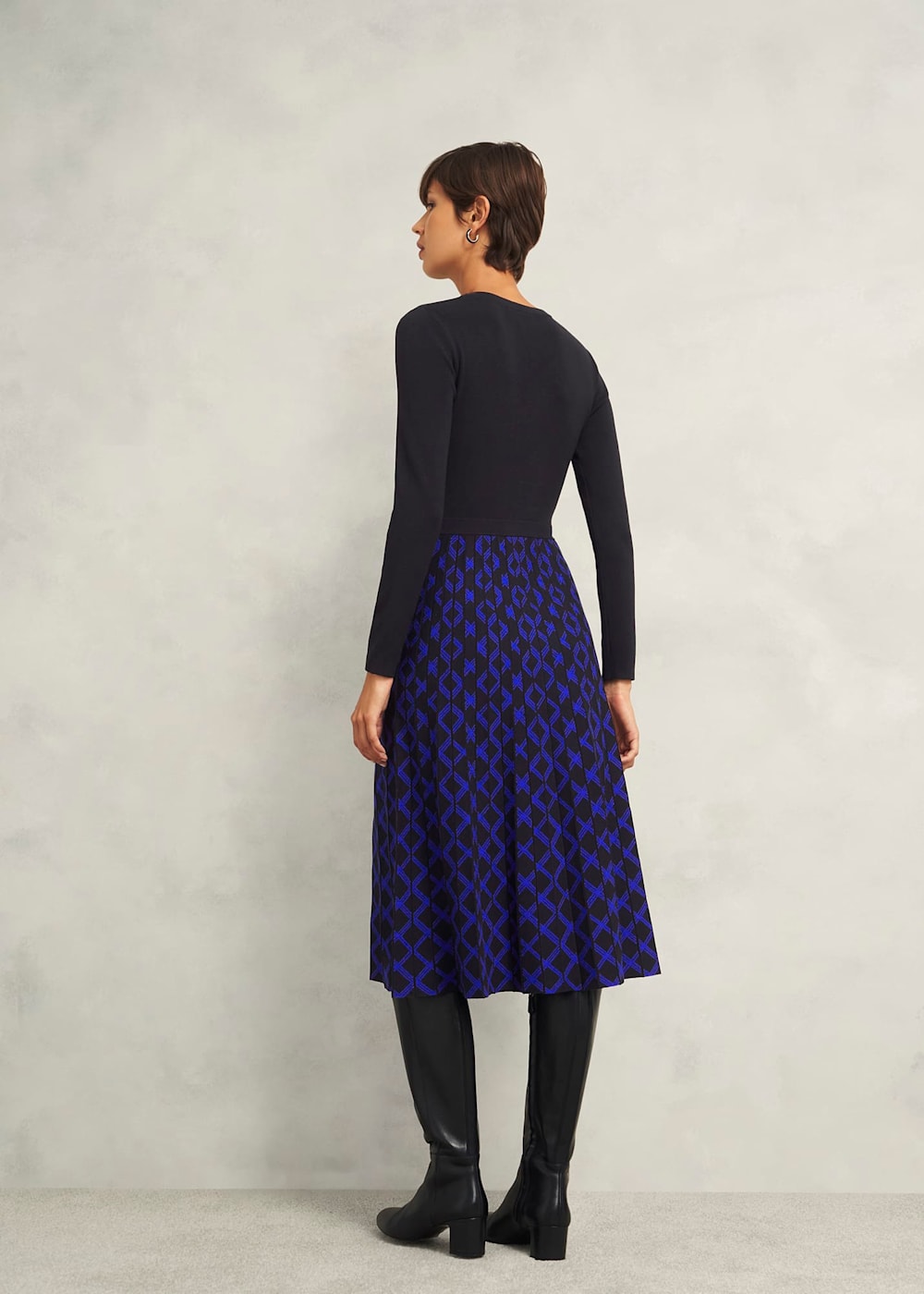 peplum docking knit – louren store