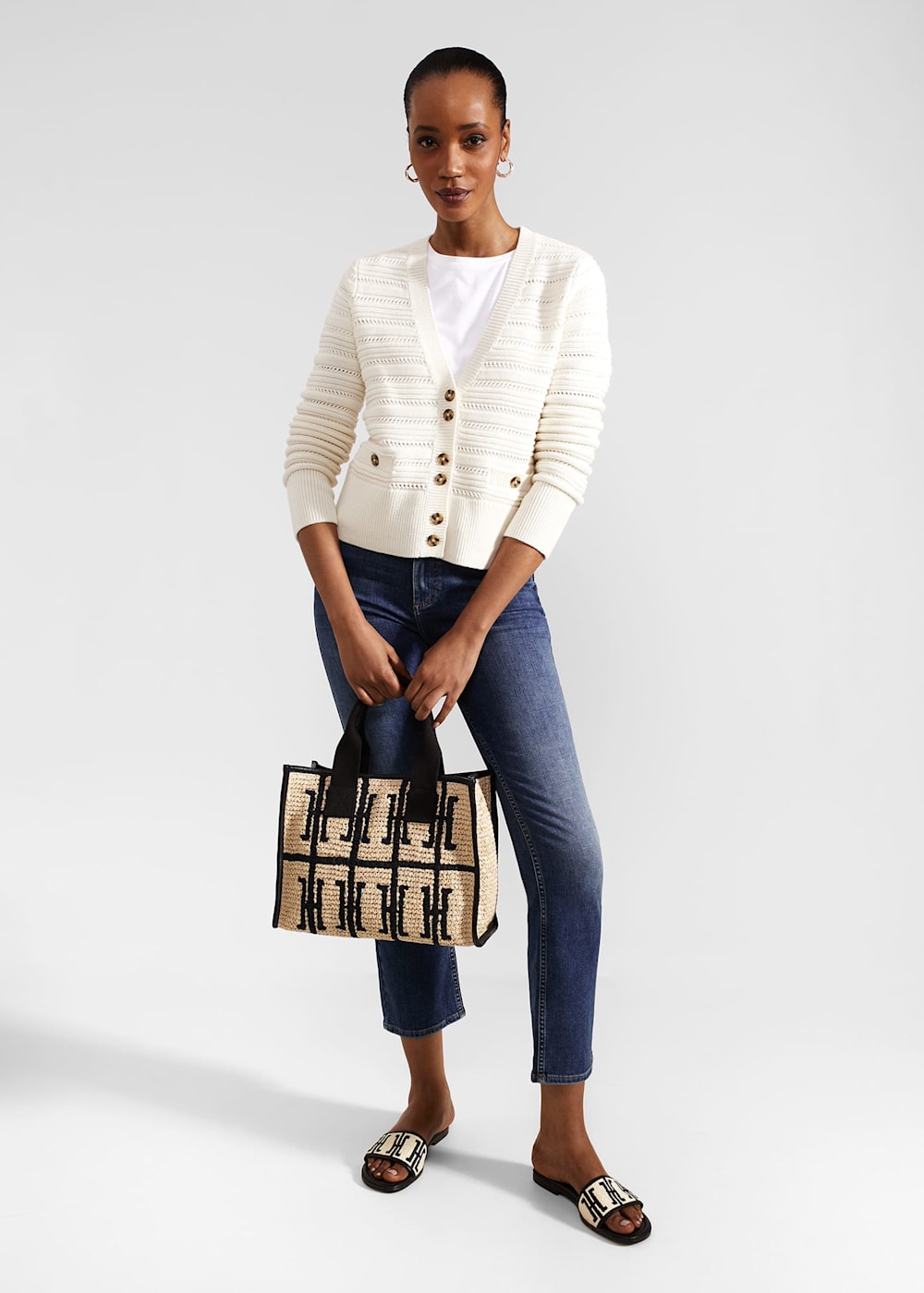 Naomi Cotton Cardigan | Hobbs US | Naomi Cotton Cardigan | Hobbs US |