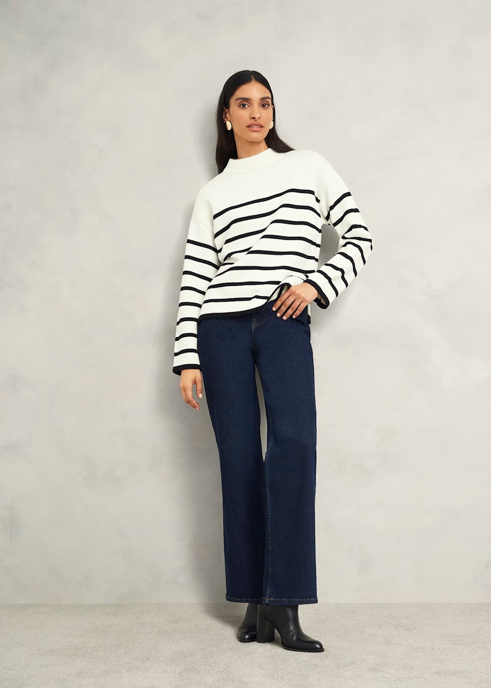 Hobbs striped jumper shop