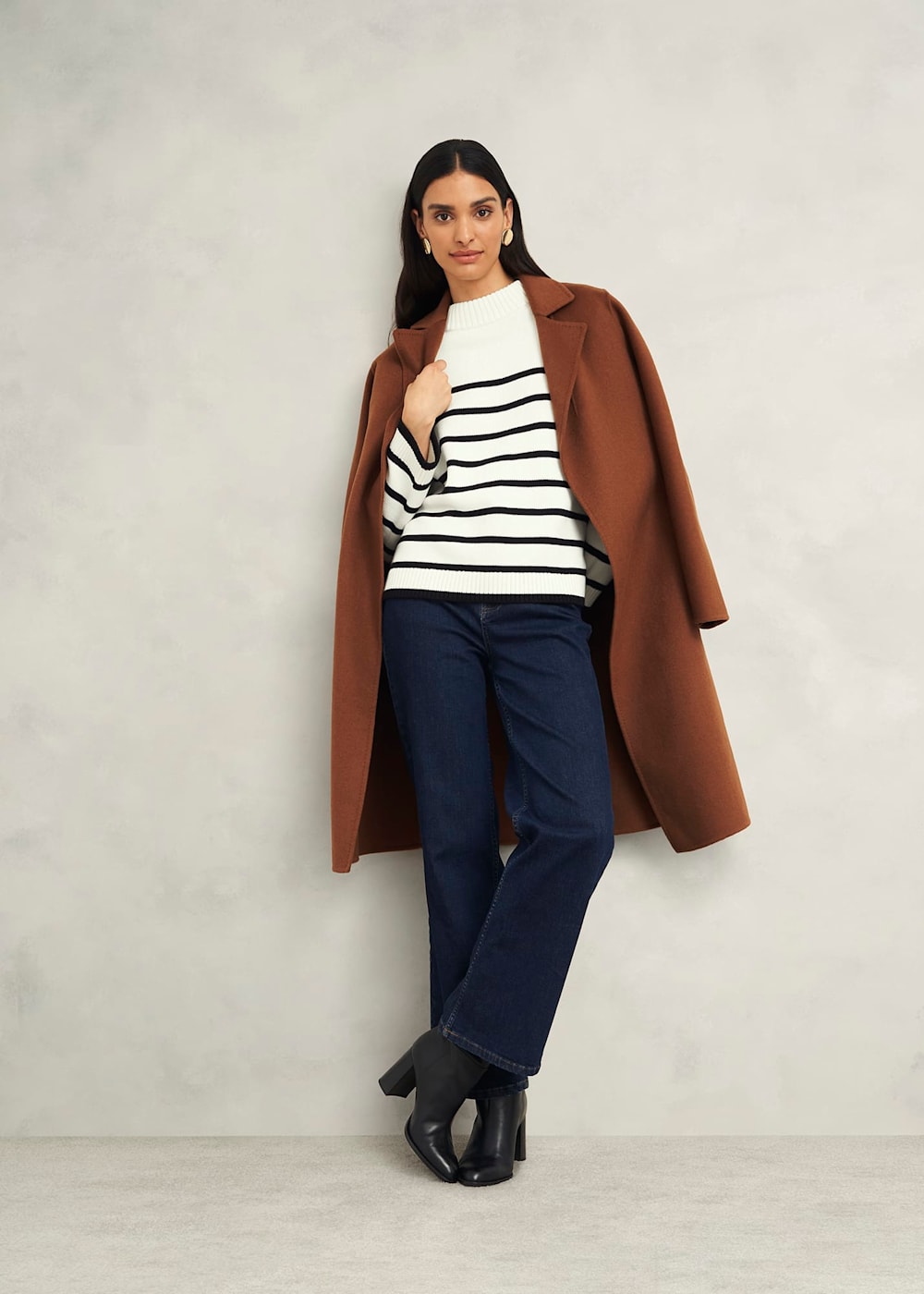 Eastnor Cotton Stripe Sweater | Hobbs US | Eastnor Cotton Stripe Sweater | Hobbs US |