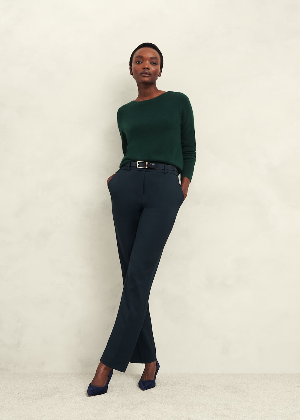 Green cashmere jumper best sale