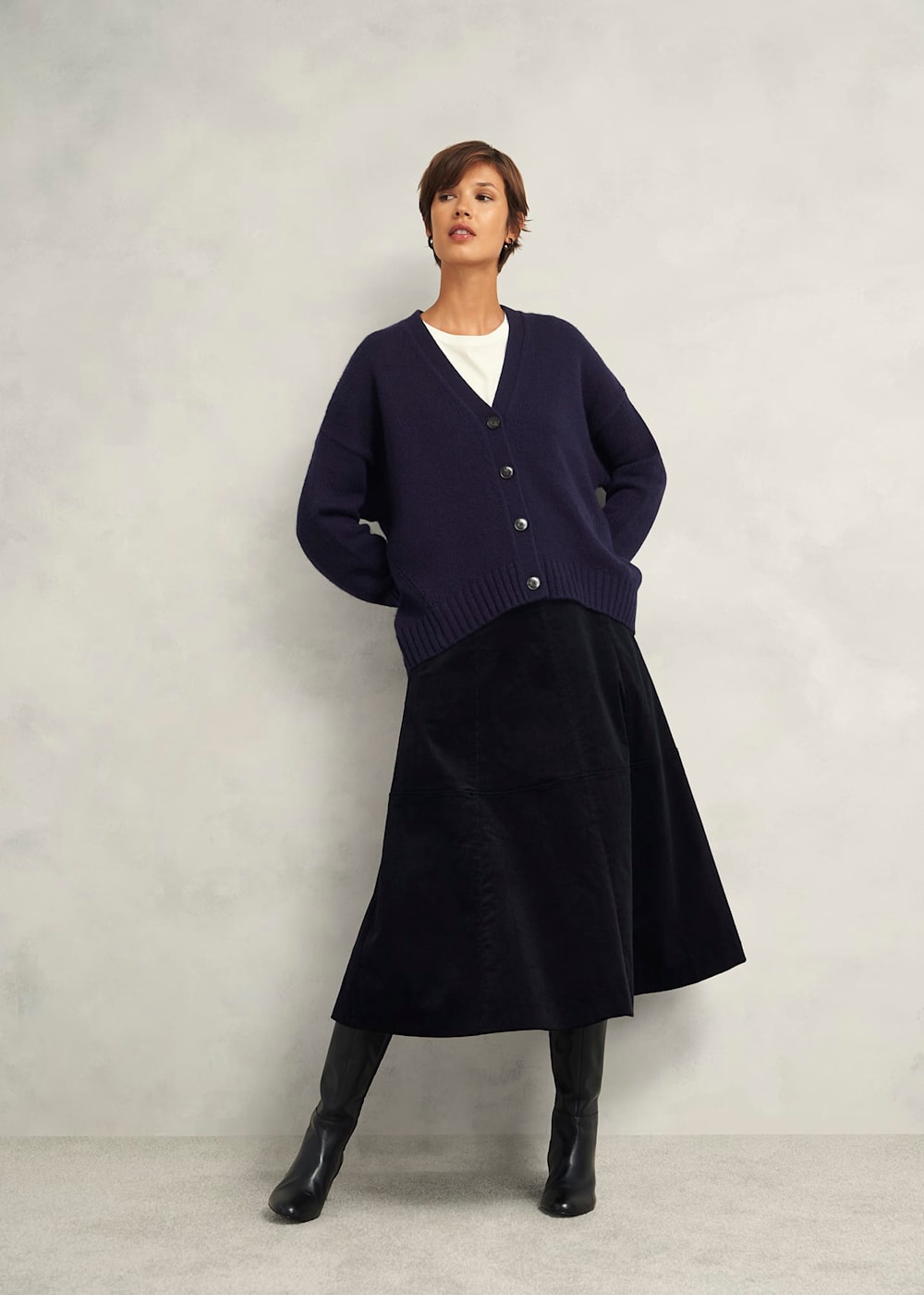Ember Cardigan with Alpaca Hobbs UK