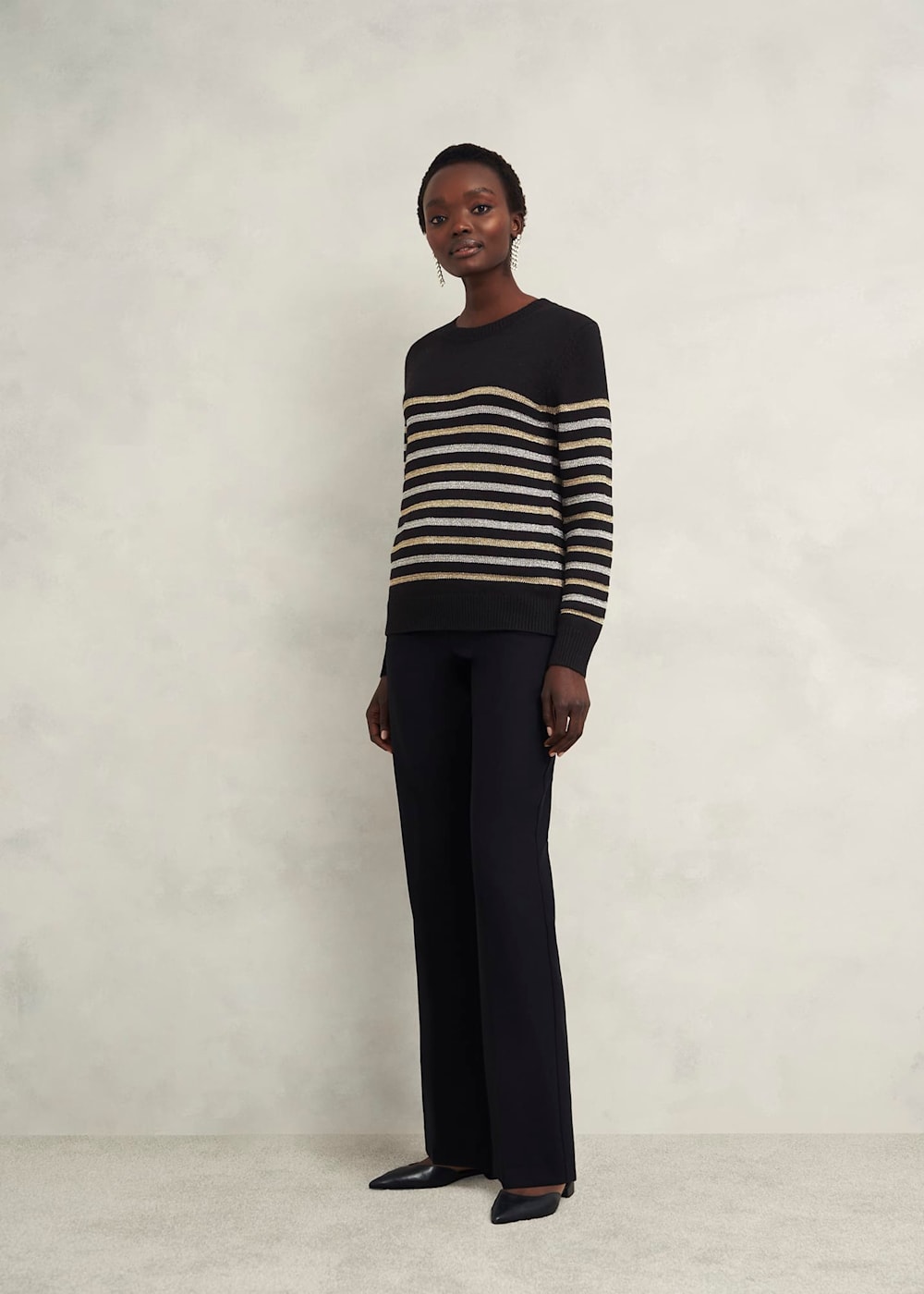 Sparkle stripe jumper new arrivals