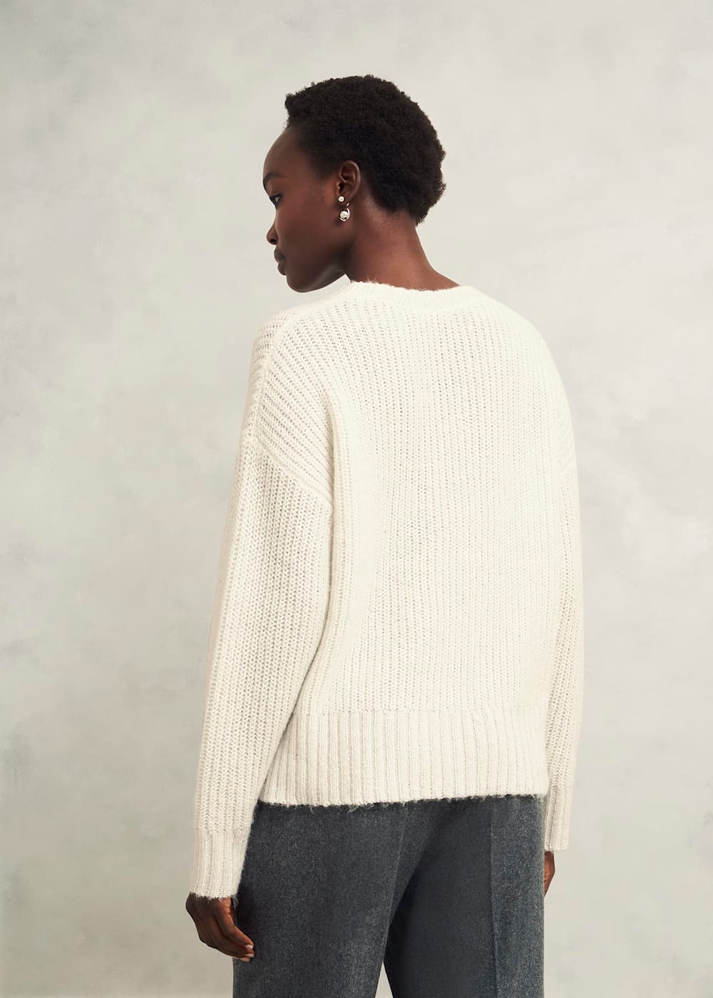 Herlipto Bouncy Check Knit Pullover