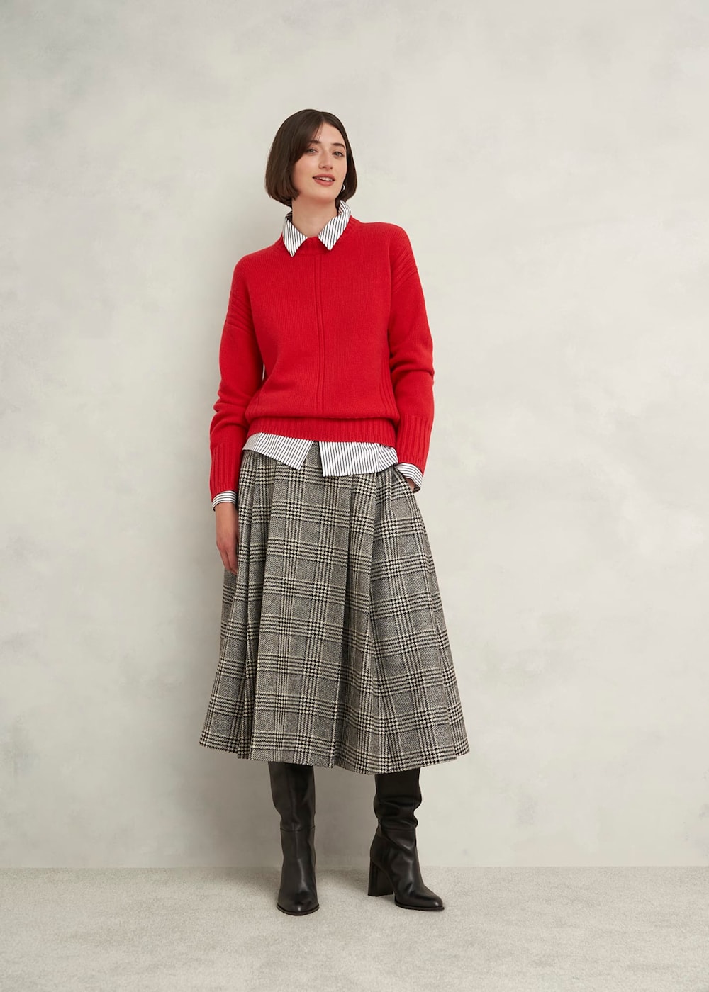 Wool skirt and jumper cheap