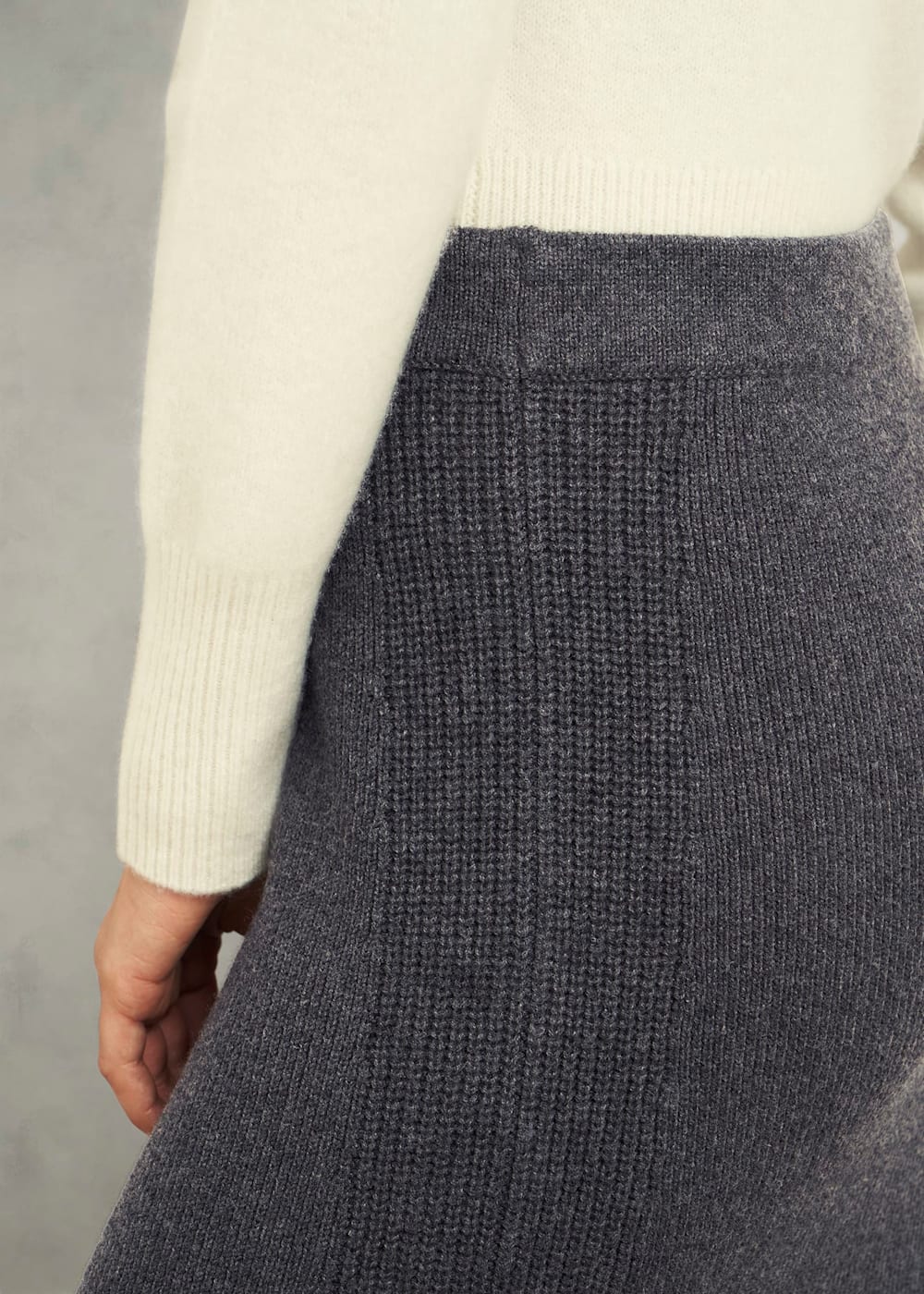 Gaskell Co Ord Wool Cotton Skirt Hobbs UK