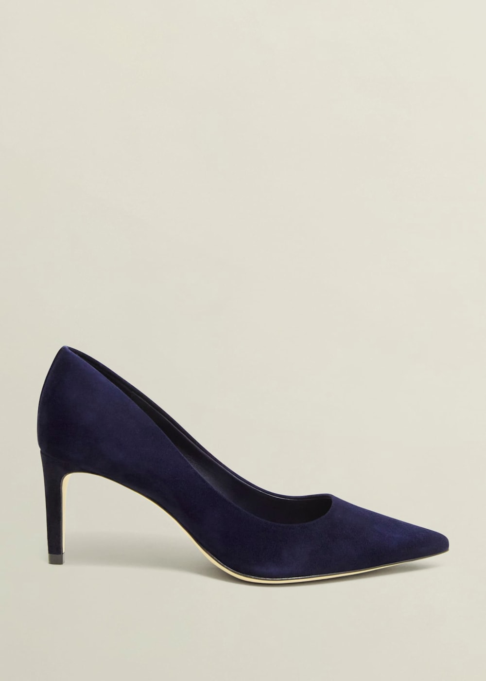 Leila Suede Court Shoes Hobbs UK