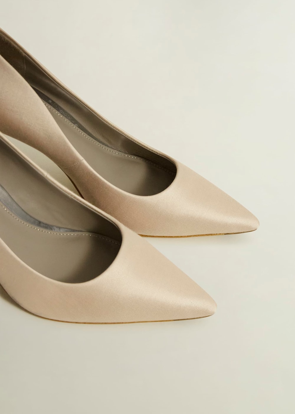 Leila Wool Silk Court Shoes Hobbs UK