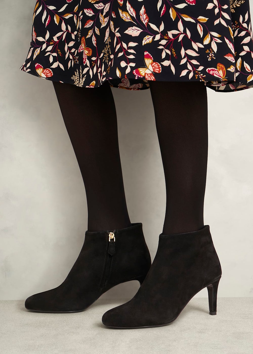 Lizzie Suede Ankle Boots Hobbs UK