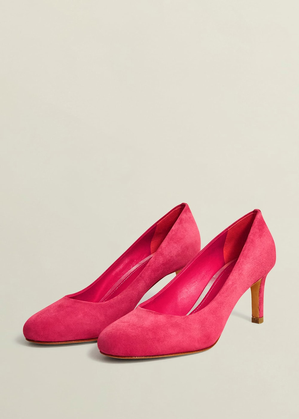 Pink suede court shoes store