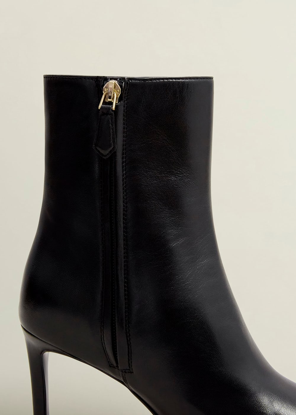 Aria Leather Ankle Boots Hobbs UK
