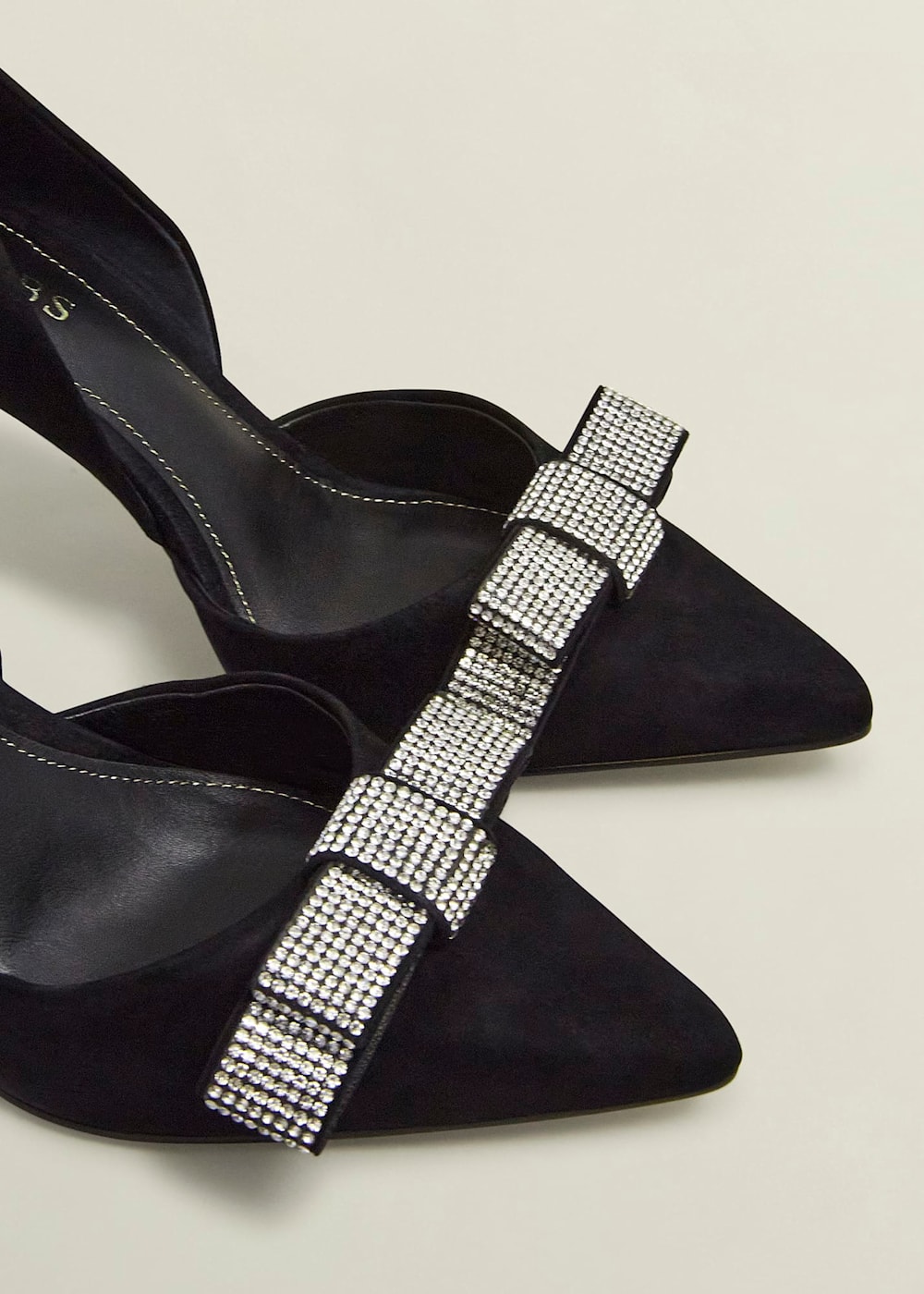 Elva Jewelled Bow Pumps | Hobbs US |