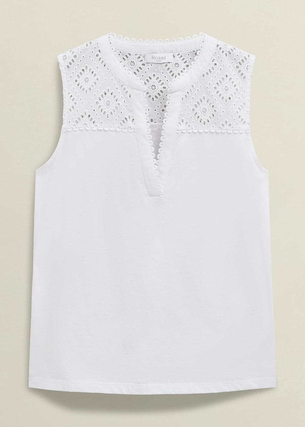 Hobbs Suzanna Cotton Broderie Top