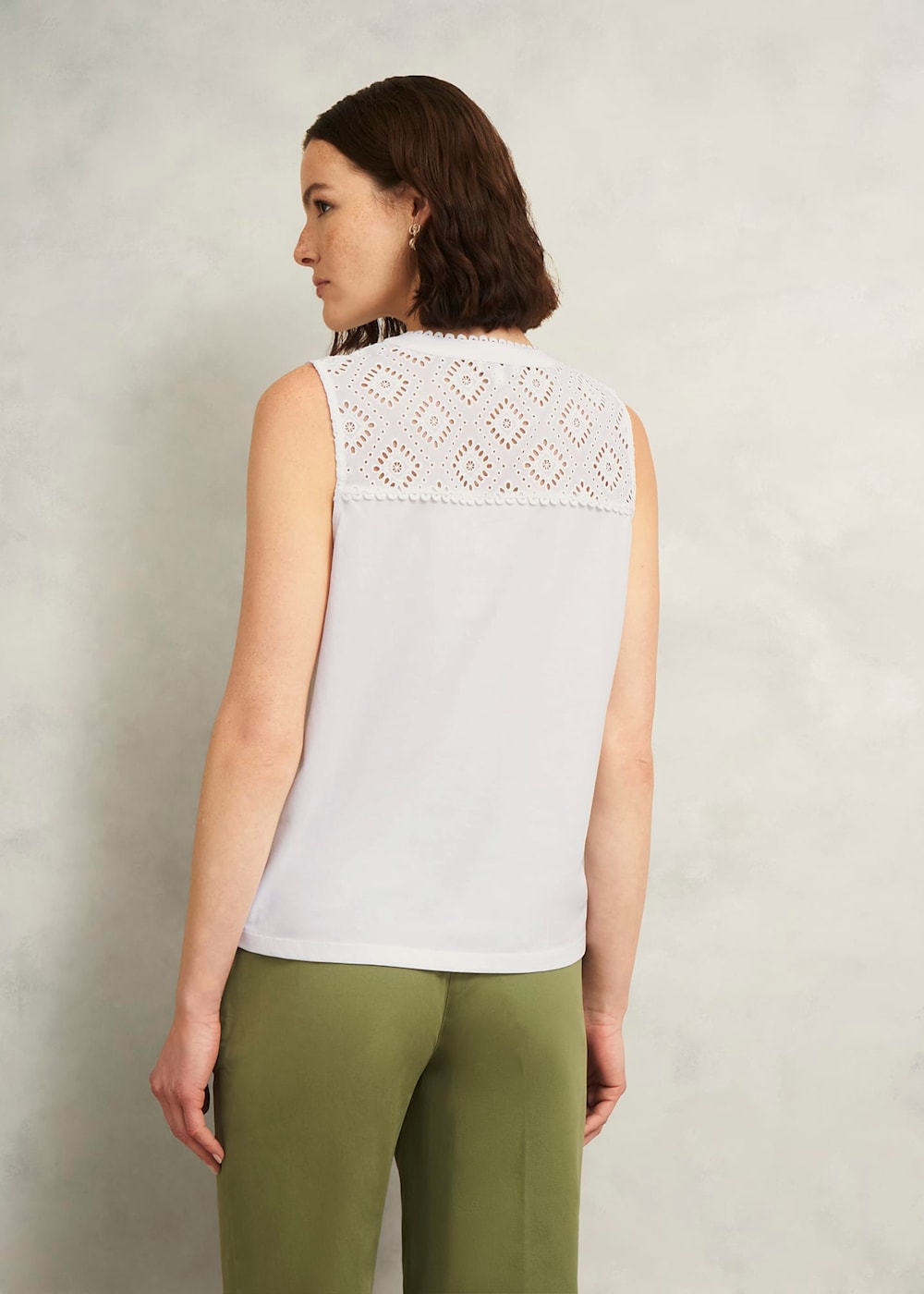 Hobbs Suzanna Cotton Broderie Top