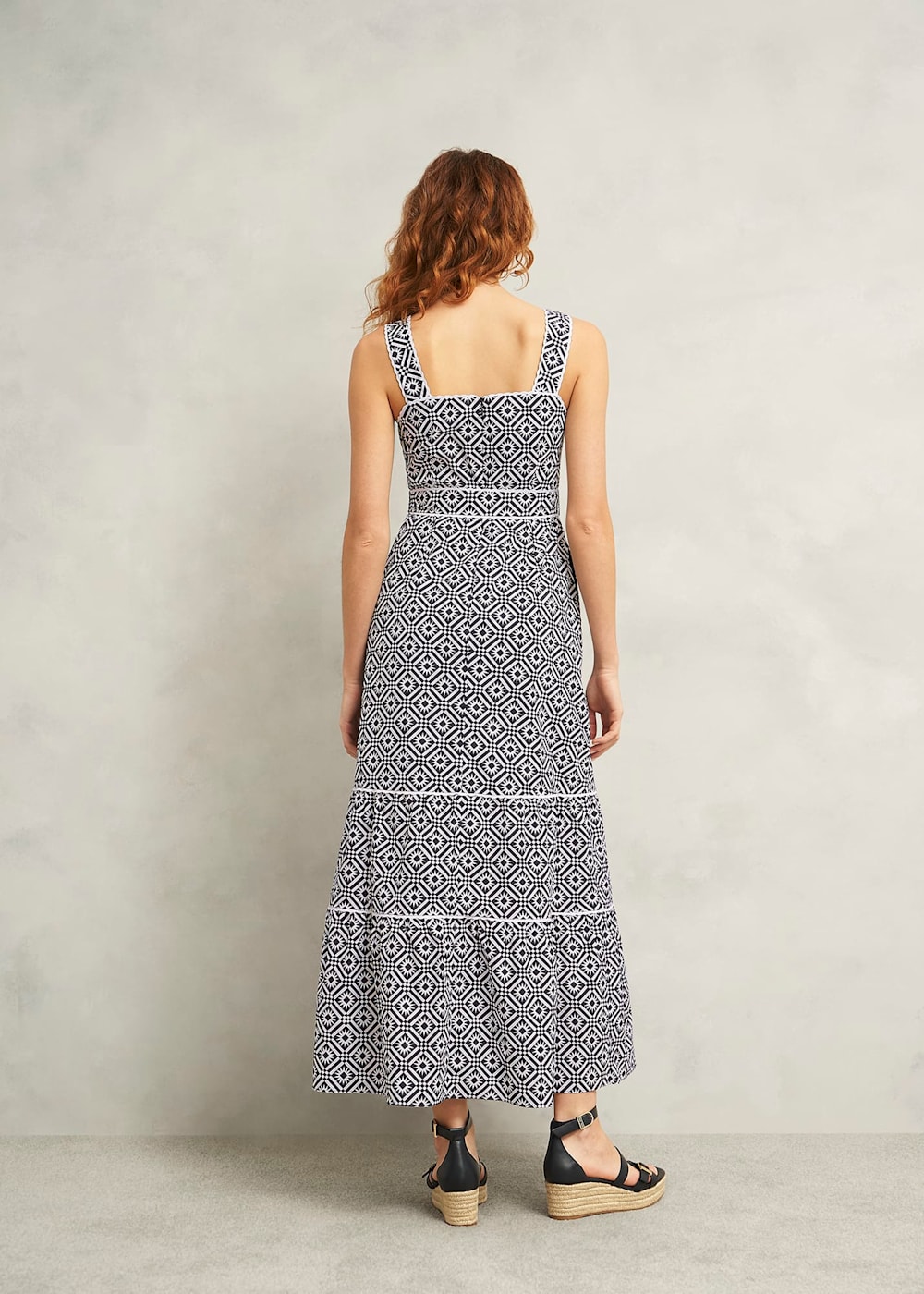 Kara Abstract Tie Waist Dress