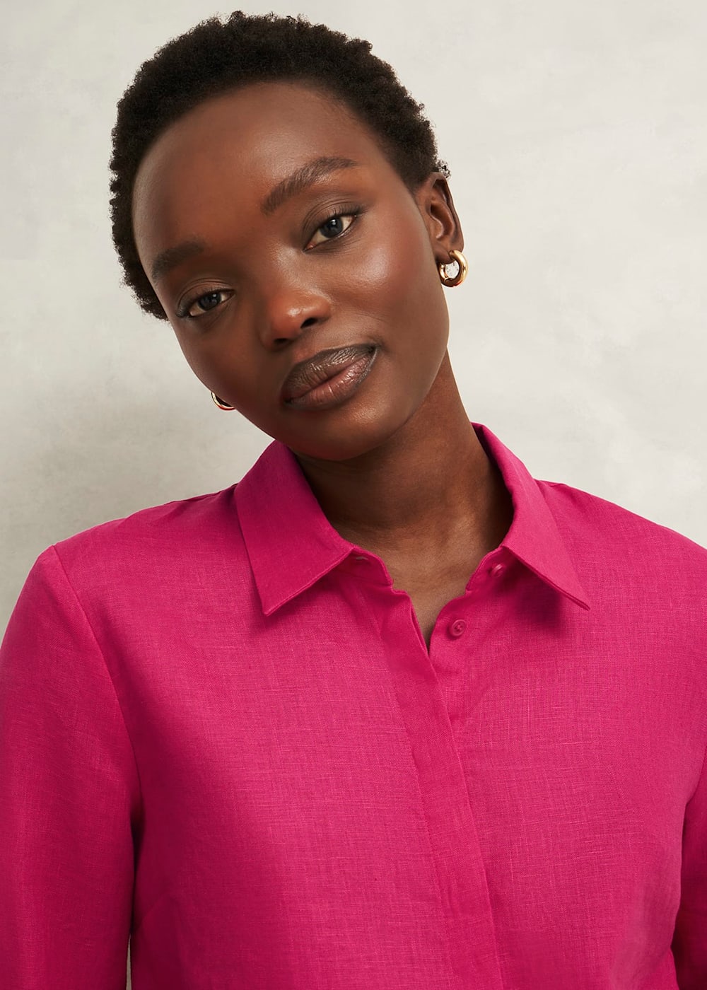 Hobbs Nita Shirt Zinnia Pink Hobbs Nita Shirt Zinnia Pink