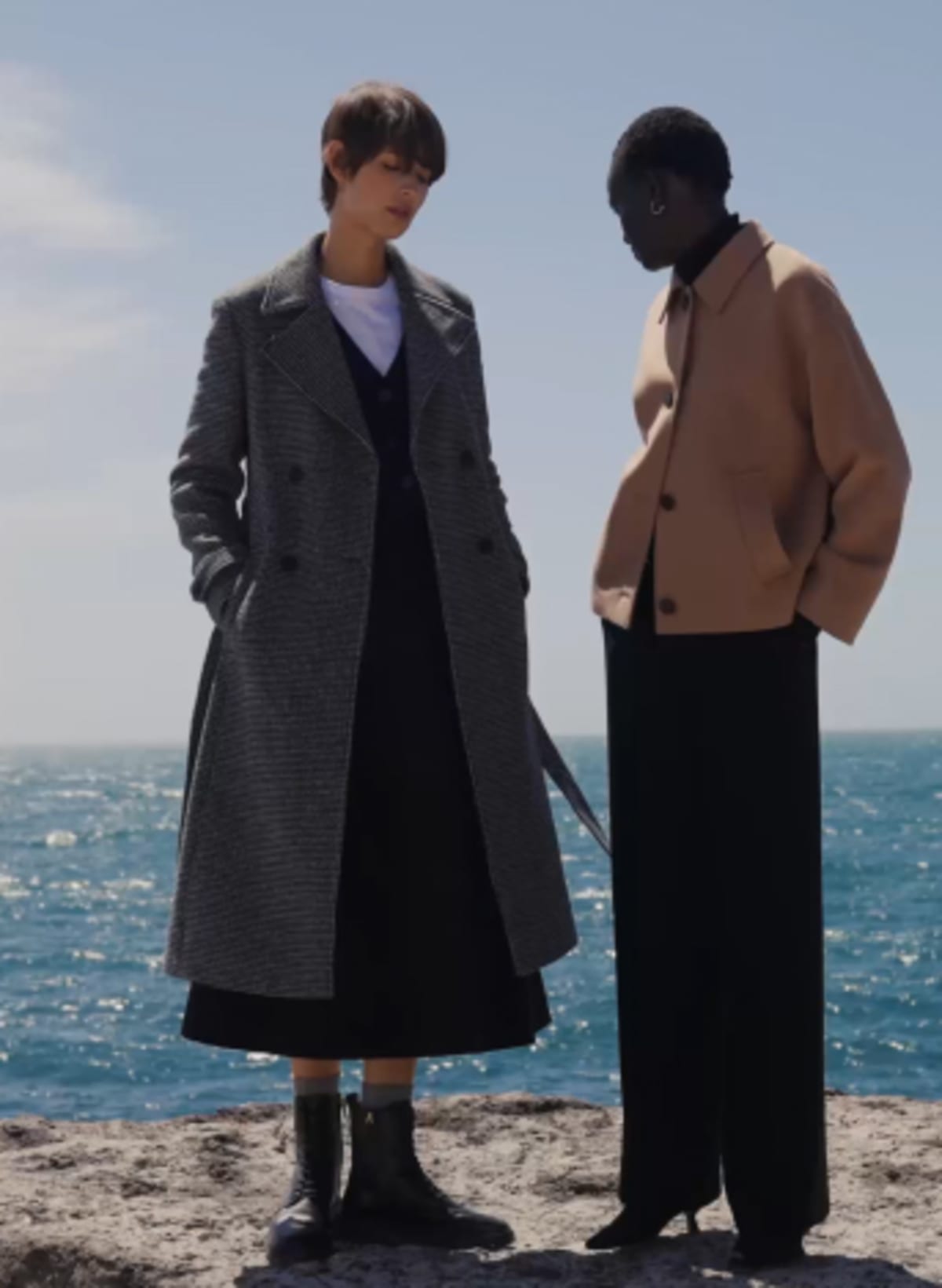 British winter coat on sale