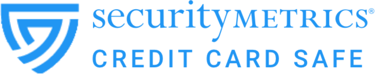 SecurityMetrics card safe certification logo