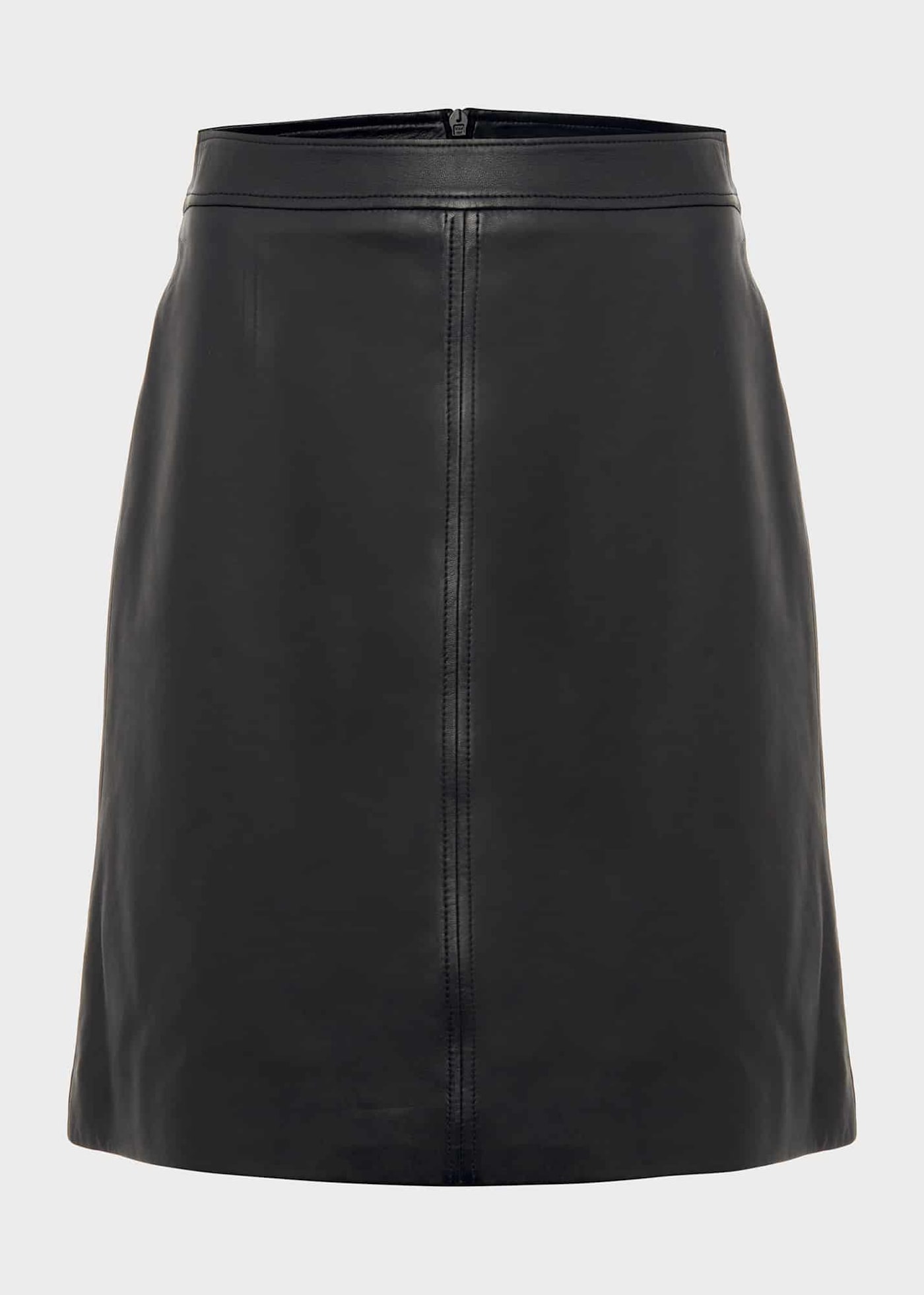 Hobbs brown leather skirt top